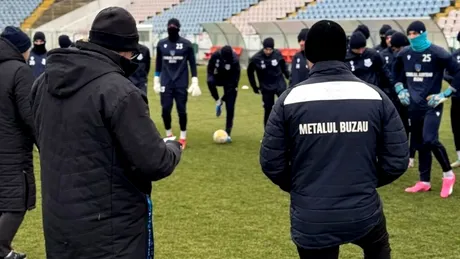 Multă motivație în tabăra Metalului Buzău, înaintea primului meci de Liga 2 din 2026. Valentin Dumitrache: ”Depinde de noi să luăm punctele”