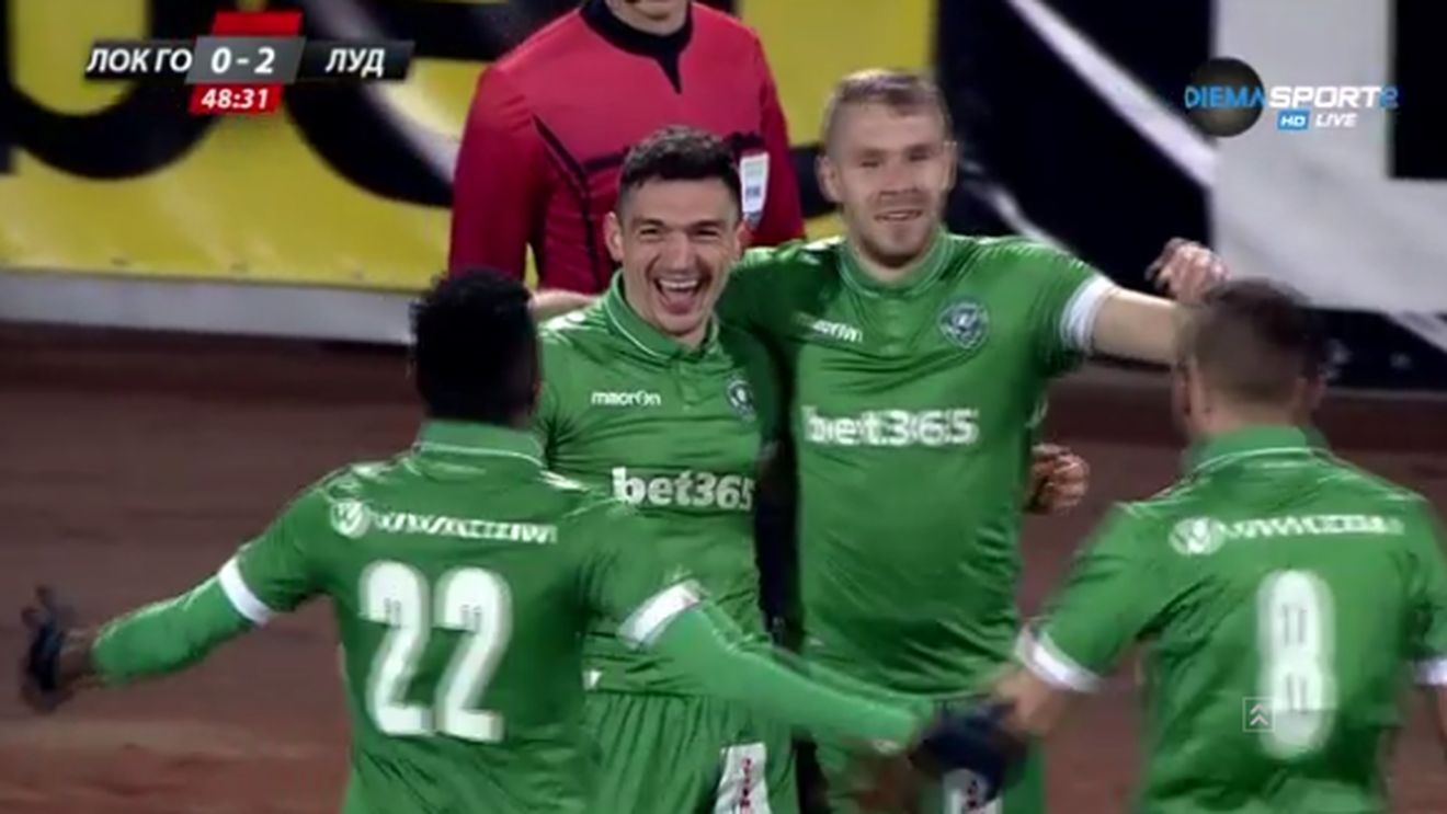 Zi perfectă pentru românii lui Ludogoreț! VIDEO | Moți și Keșeru au creat un gol SENZAȚIONAL. Atacantul român a reușit hat-trick-ul și are CINCI goluri în două meciuri