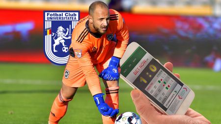 Portarul echipei FCU Craiova e fotbalistul cercetat pentru pariuri online! Admite că are cont la o agenție online: „Care? A, ăla a fost făcut pentru păcănele. Dar de unde știți dumneavoastră toate chestiile astea?” EPISODUL 2. EXCLUSIV