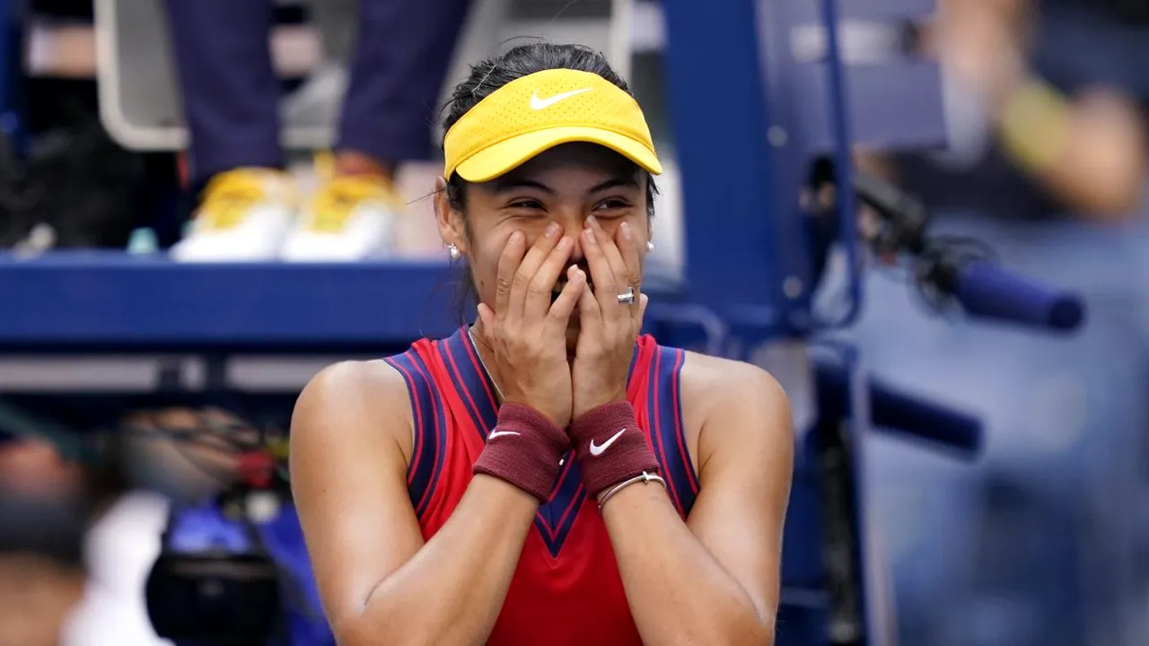 Emma Răducanu e noua campioană de la US Open după o finală de vis cu Leylah Fernandez! Performanță uluitoare pentru sportiva de origine română | VIDEO