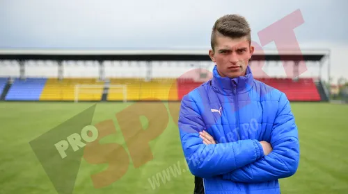 Povestea lui Tănase, decarul dorit de Steaua. EXCLUSIV – Puștiul din Găești, școlit la Pitești, și-a fixat ținta: „Îmi doresc să joc la EURO 2016”