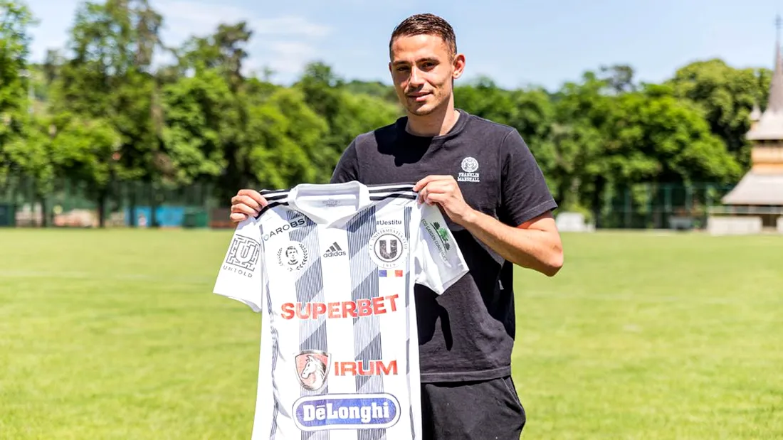 OFICIAL | Universitatea Cluj, transfer din Liga 1. Atacantul a jucat sezonul trecut pentru Campionii FC Argeș și Dinamo