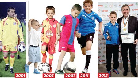 A fost tot Gala Hagi!** Familia celui mai bun fotbalist român s-a aflat în centrul atenției: Ianis și-a premiat tatăl, apoi și-a exersat relația cu publicul