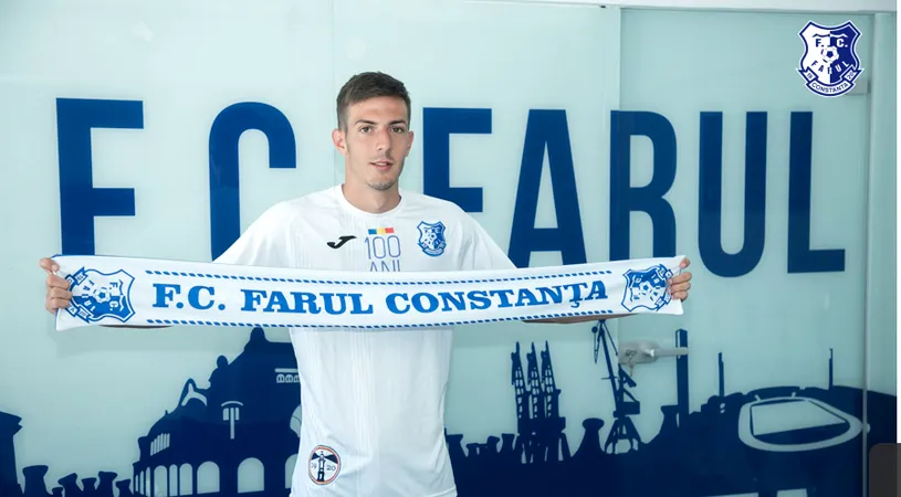 Farul continuă seria transferurilor. ”Marinarii” au adus încă un mijlocaș de la FCSB