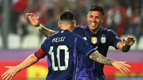 Leo Messi, în modul „Balon de Aur”! A marcat două goluri superbe în Peru – Argentina 0-2 | VIDEO