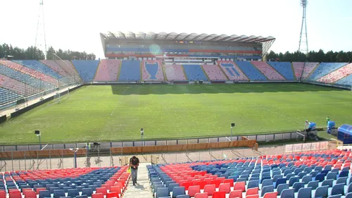 FOTO | Steaua revine în Ghencea după 2 luni și jumătate. Arena arată deplorabil