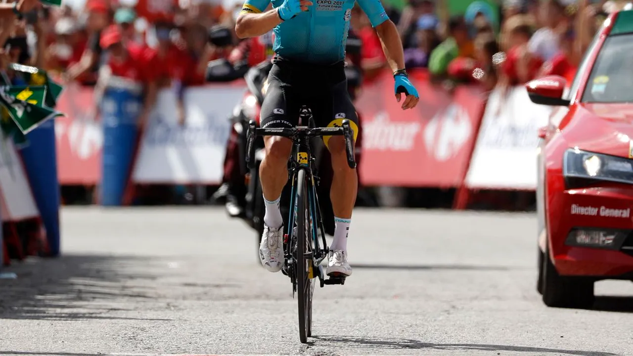 Ciclistul Miguel Angel Lopez a triumfat în etapa cu numărul 15 din Turul Spaniei