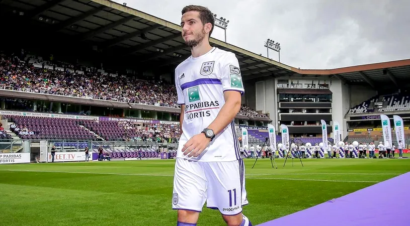 VIDEO | Lui Chipciu îi merge bine în Belgia. Fostul stelist a înscris primul gol pentru Anderlecht