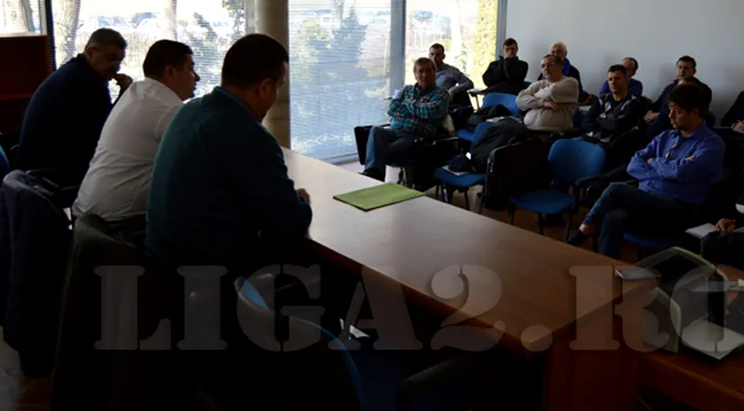 Federația le-a promis cluburilor din Liga 2** că va face demersuri la Guvern pentru un cadru legislativ care să permită finanțarea fotbalului
