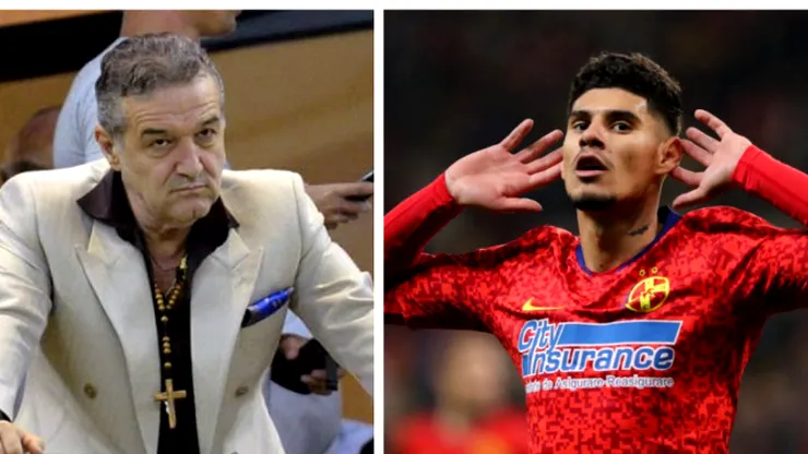 Gigi Becali îl îmbracă în aur pe Florinel Coman ca să amâne plecarea la milioanele de petrodolari ale arabilor! I-a pus pe masă o sumă ireală ca primă de calificare în grupele Ligii Campionilor: „Atât îi dau”