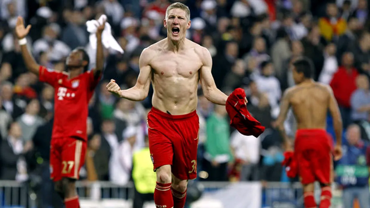 Au luptat până la ultima picătură de energie!** Schweinsteiger a dat golul decisiv: 