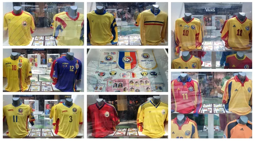Știai cum arată ultimul tricou din cariera lui Gheorghe Hagi? Imagini de colecție din istoria naționalei României | SPECIAL