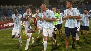 Axente, marcatorul din Supercupă a "îngenuncheat" iar Steaua: "Este o mică revanșă față de sezonul trecut. Când joci pentru istorie nu mai contează problemele"