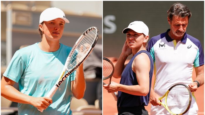 Iga Swiatek a luat prea în serios antrenamentul cu Simona Halep de la Roland Garros! Gestul cu care liderul WTA a lăsat-o fără reacție pe româncă | VIDEO