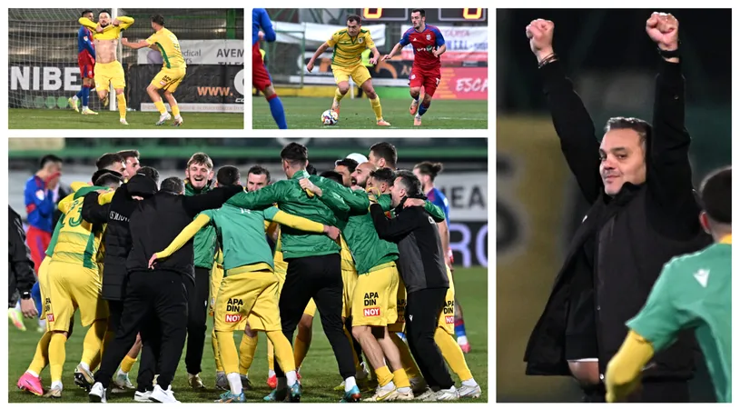 Victorie și calificare în play-off-ul Ligii 2! CS Mioveni răpune Steaua și va lupta pentru promovare. Constantin Schumacher, discurs emoționant: ”Au fost eroi!”