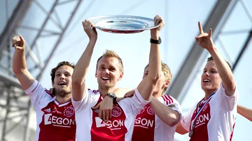 Ajax se grăbește: a câștigat al patrulea titlu consecutiv cu două etape înainte de finalul sezonului