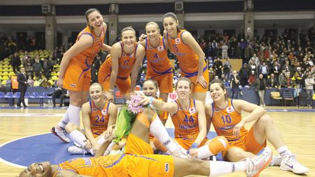 Spartak Moscova - CSM Târgoviște, scor 91-84, în Top 14 al Euroligii