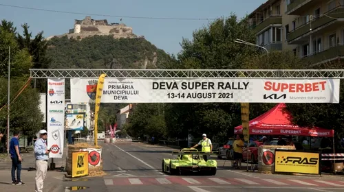A treia etapă din Campionatul Național de Super Rally, sâmbătă pe străzile din Deva