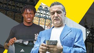 De ce îi convine lui Gigi Becali să îl cumpere pe nigerianul David Ankeye, atacantul puternic ca un taur de la Sheriff Tiraspol! Ce contract i-a oferit patronul FCSB pentru a-l convinge să-i ia locul lui Andrea Compagno. EXCLUSIV