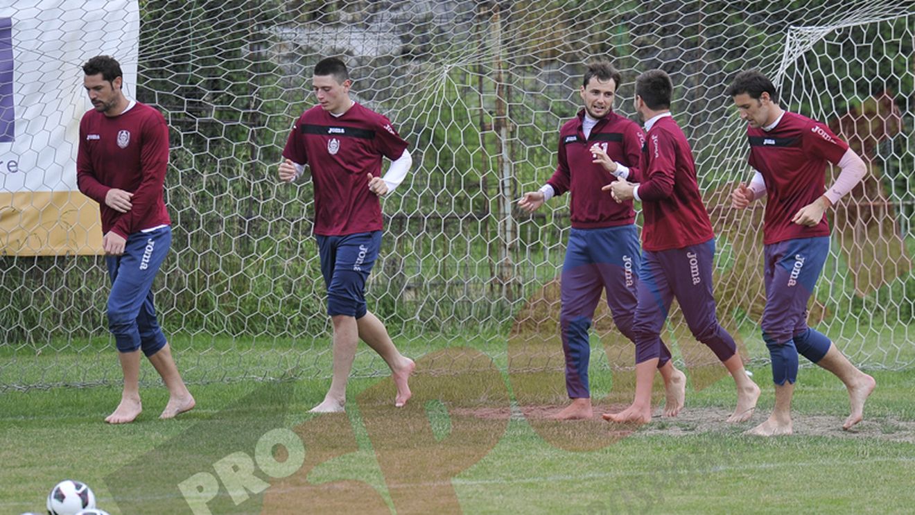 CFR, reunire cu ce-a mai rămas. Străinii nu au participat la primul antrenament al lui Eugen Trică