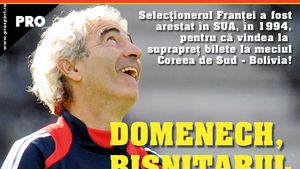 Și Domenech "trișează", dar nu în cazino... :)