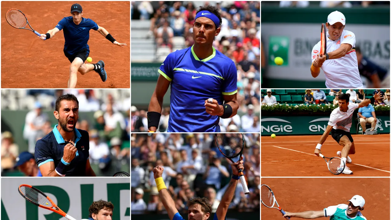 Roland Garros | Tablou completat pentru sferturile de finală, simplu masculin: un singur favorit a 