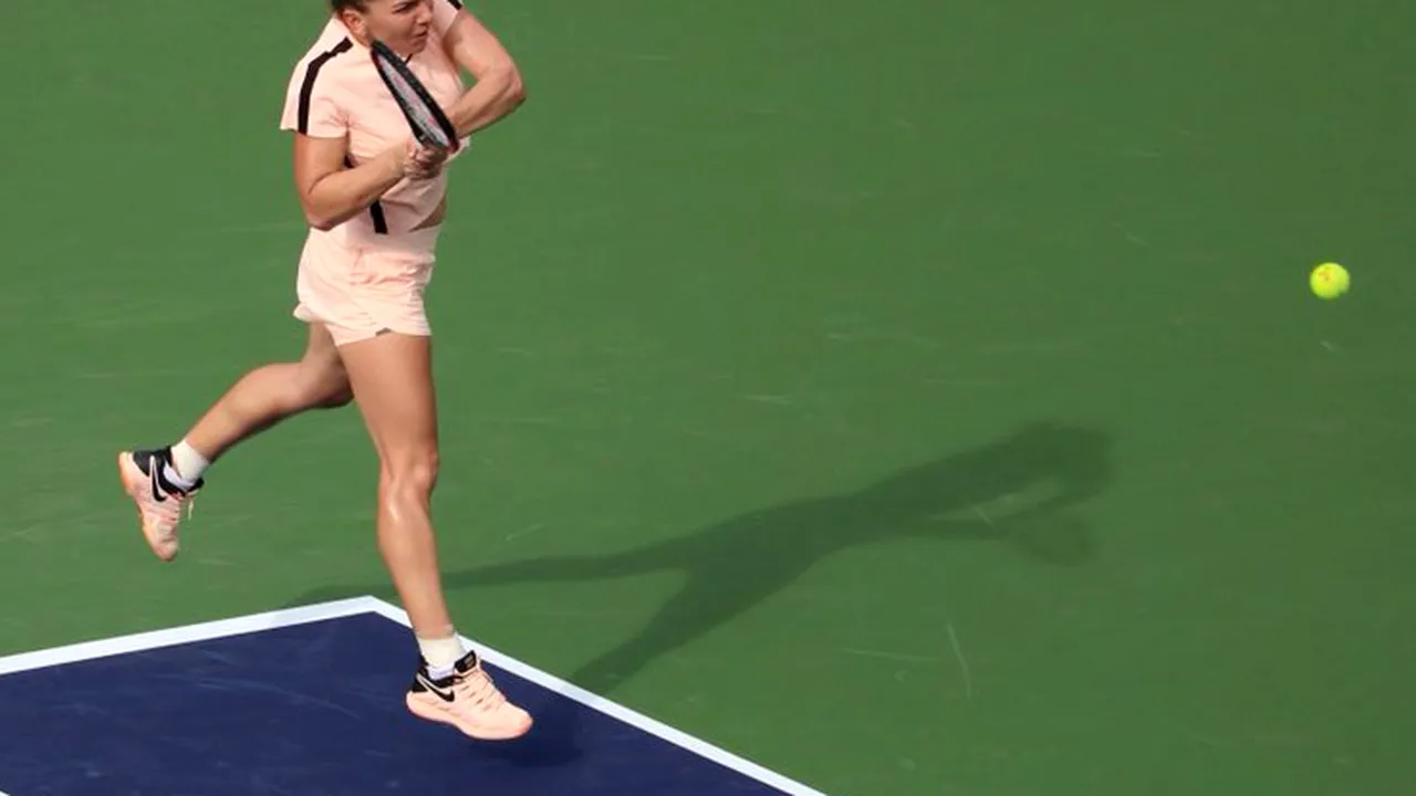 Cifrele din spatele victoriei: cinci de reținut după debutul Simonei Halep la Indian Wells
