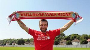 OFICIAL | Rickie Lambert, primul transfer al lui Liverpool: "Nu-mi vine să cred, am iubit toată viața acest club"