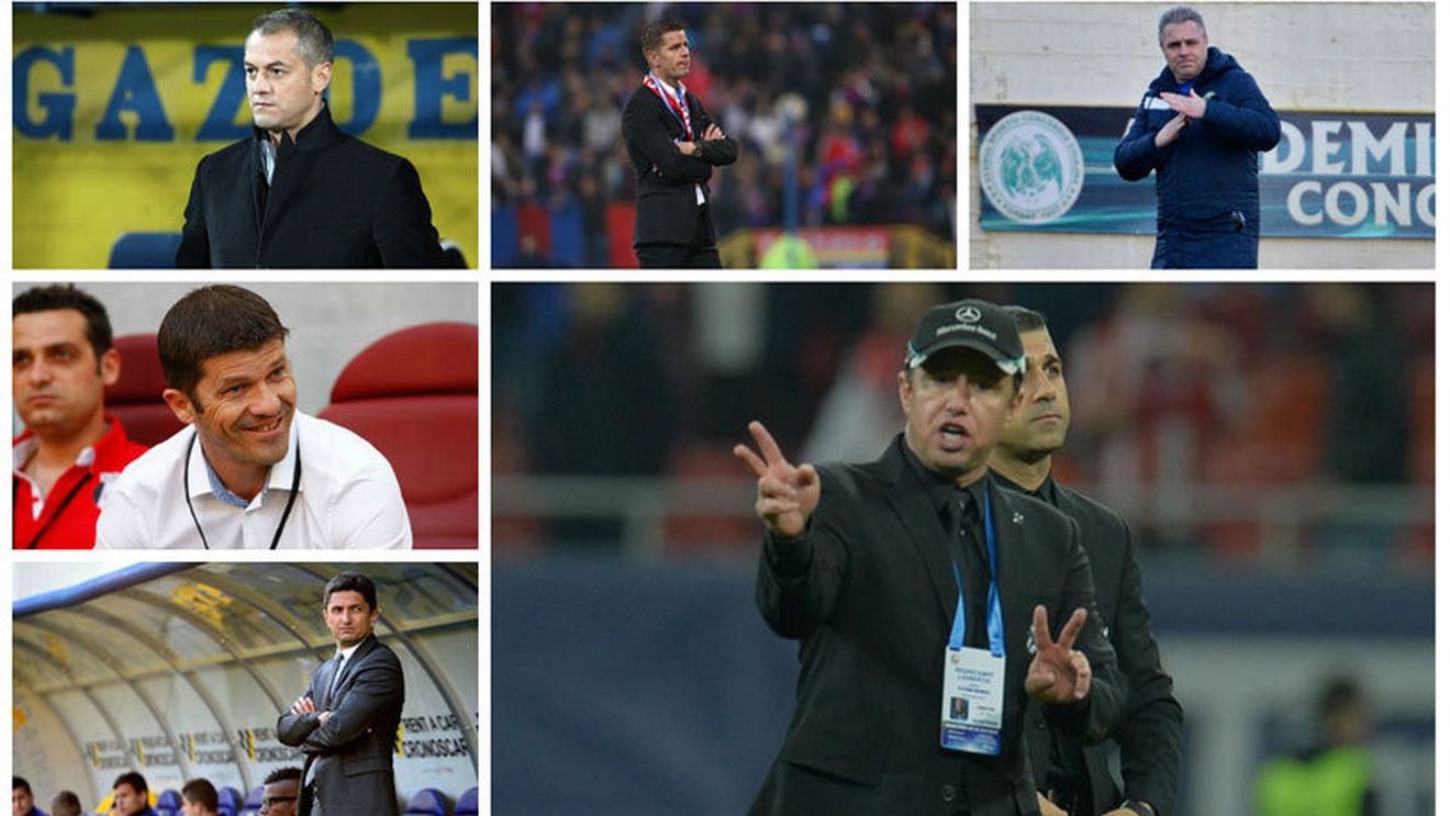 "Măcelul" antrenorilor bate recorduri în Liga I. Primul eșalon a rulat nu mai puțin de 45 de tehnicieni în sezonul 2013-2014