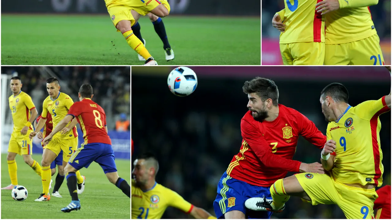 Repetați prestația și cu Franța! Cinci lucruri îmbucurătoare după jocul României cu Spania
