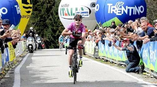 Evans, prima victorie într-o cursă pe etape după doi ani. Australianul a câștigat Turul Trentino