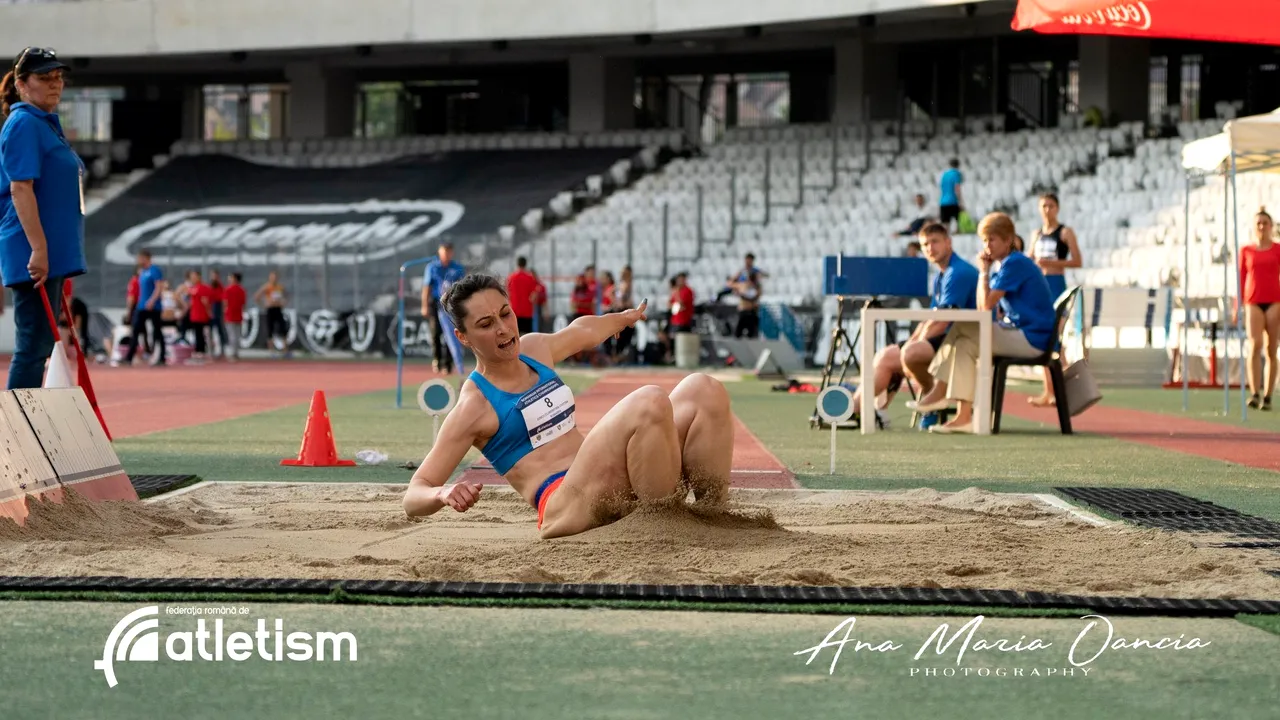 Florentina Iușco a prins lungimea pentru Tokio: 6,87 metri la Internaționalele României. Reacția primei atlete din România care a realizat baremul olimpic: 