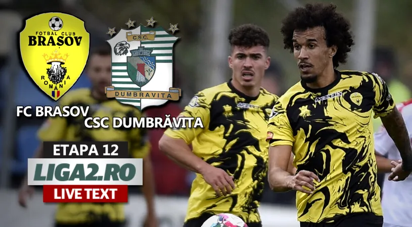 FC Brașov a defilat cu CSC Dumbrăvița pe Tineretului și a obținut cel mai clar succes în acest sezon