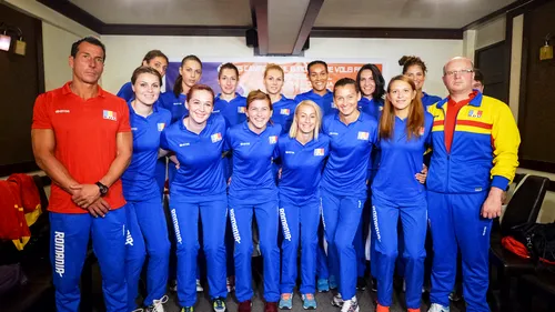 România și-a prezentat lotul pentru Europeanul de volei feminin din Olanda și Belgia. Obiectivul tricolorelor: o victorie în faza grupelor