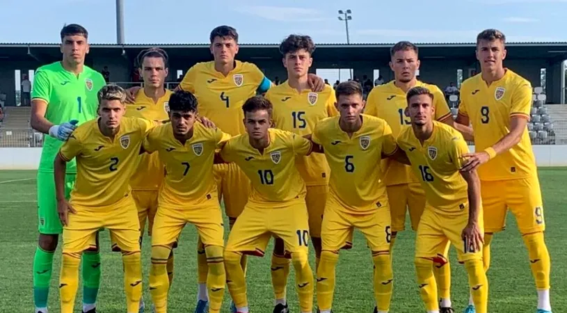 România U19, cu 12 jucători din ligile inferioare în lot, a învins Ungaria U19. Doi fotbaliști din Liga 2, printre marcatori