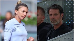 Patrick Mouratoglou, moment bizar în arena de la Roma! Cum a fost surprins în timp ce Simona Halep servea pentru meci: „Ce făcea acolo de unul singur?" FOTO