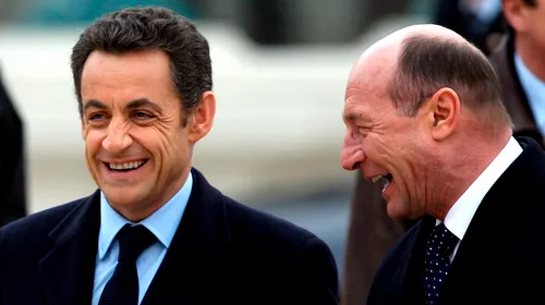 Sarkozy și Băsescu se „duelează” la Franța – România