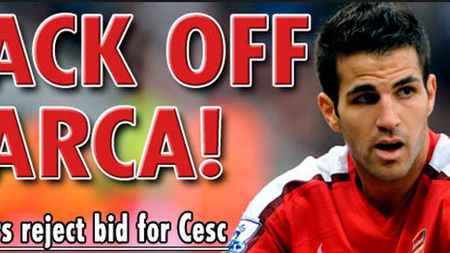 "Back off, BarÃ§a!" Arsenal a refuzat oferta pentru Fabregas!