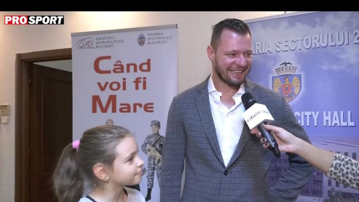 Fetița lui Marius Niculae a moștenit talentul tatălui la fotbal. "Asta nu e pentru fete. Eu aș prefera să facă tenis!" | VIDEO EXCLUSIV