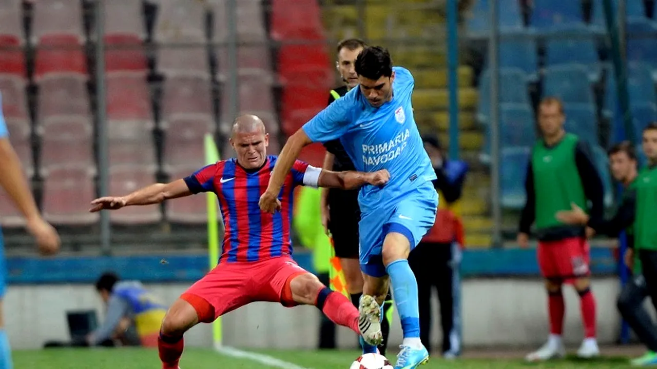 Antrenament cu public pentru debutul în Champions League! Steaua - Săgeata 5-0! Cristea și Kapetanos și-au împărțit reprizele