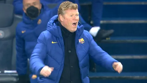 Olandezul Ronald Koeman are zilele numărate la Barcelona, chiar dacă momentan nu a fost demis! Joan Laporta caută cu disperare o soluție de înlocuire a acestuia