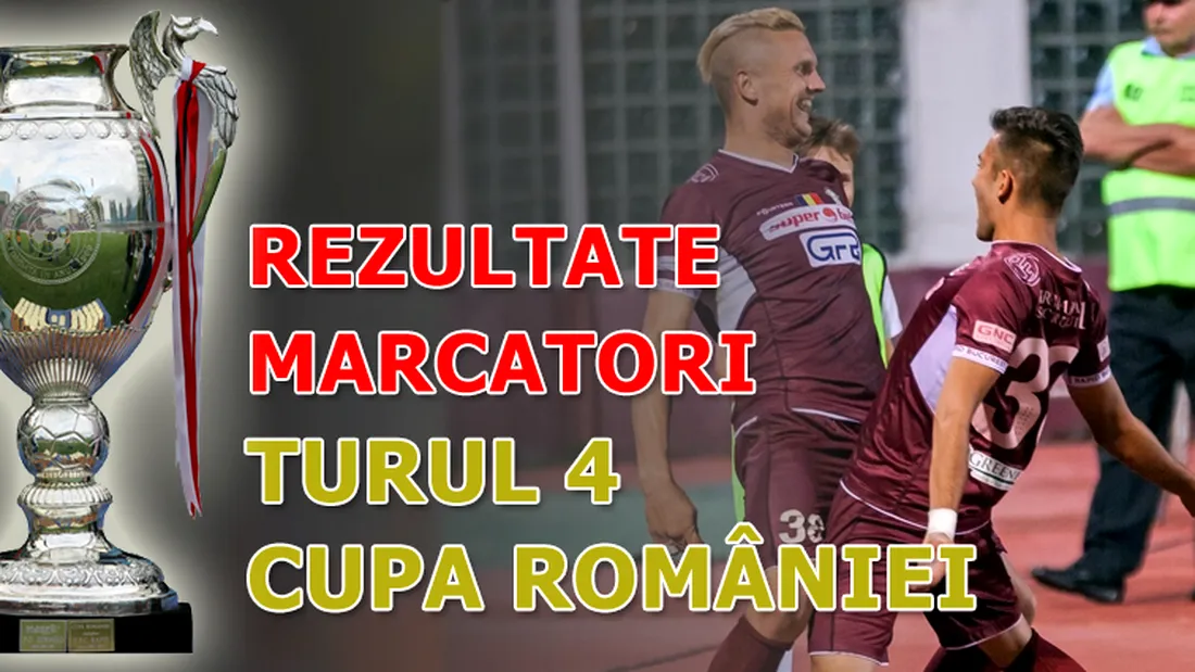 Turul 4 al Cupei României |** Rapid elimină Daco-Getica și va întâlni un club din Liga 1 în 16-imi. La Turnu Măgurele s-a produs a doua surpriză a zilei. Primele șase echipe calificate