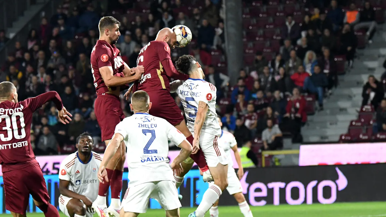 CFR Cluj - Oțelul Galați 0-0, în etapa a 13-a din Superliga | Punct cât o victorie în Gruia pentru nou-promovata lui Dorinel Munteanu. Clujenii nu profită de pasul greșit făcut de FCSB