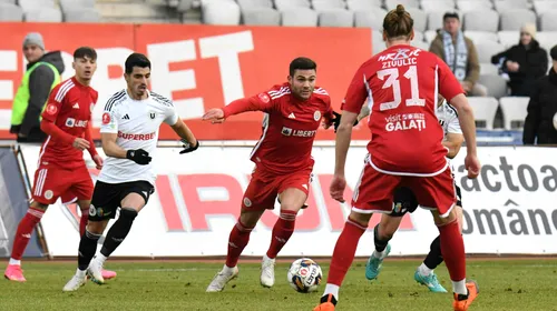 🚨 Oțelul – „U” Cluj 1-1, Live Video Online în semifinalele Cupei României. Dan Nistor egalează din penalty pentru ardeleni