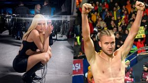 Alexandra Stan, fosta iubită a lui George Pușcaș, imagini „interzise” pentru a susține naționala României la EURO! GALERIE FOTO