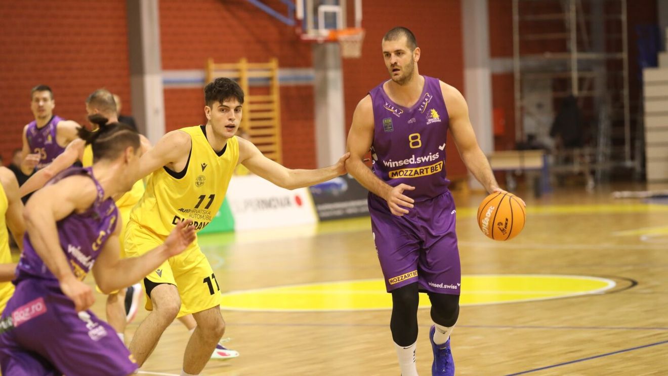 Prima înfrângere pentru SCM Timișoara în Alpe Adria Cup, la Zagreb, în fața echipei KK Dubrava