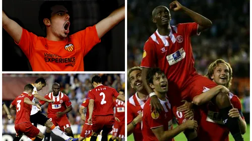 Colaps în minutul 94. Valencia a sperat până în ultima clipă la o „remontada” de senzație, însă Sevilla merge în finala Europa League