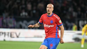 „I-am dat 240.000 de euro în iulie și august lui Chiricheș”. Gigi Becali a pus suma pe masă și susține că nu l-a umilit pe fotbalist, deși l-a dat afară de la FCSB