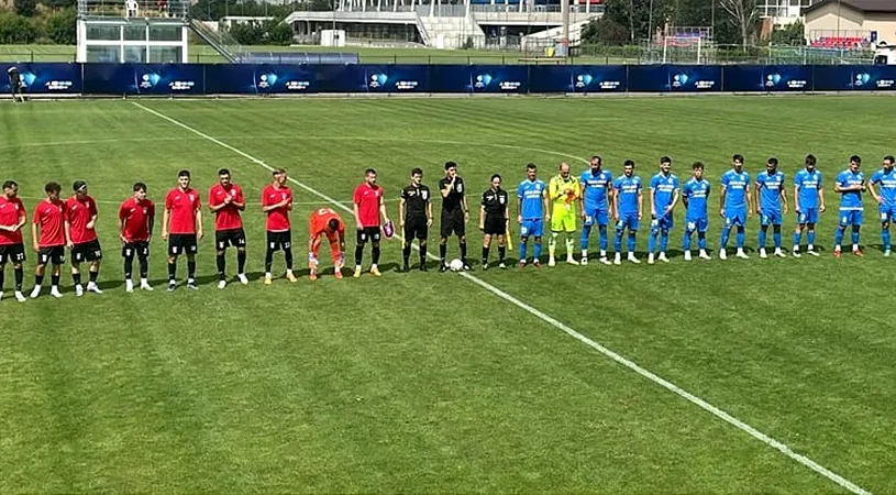 Chindia Târgoviște și Unirea Slobozia s-au întâlnit într-un meci amical. Cum s-a terminat partida disputată în Ghencea