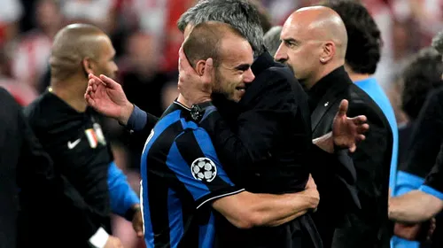 Sneijder tânjește după Mourinho:** „Într-un fel, mi-e dor de el”